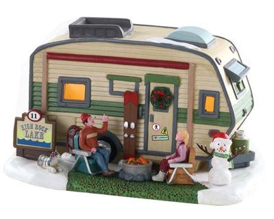 High rock lake trailer b/o led - Lemax