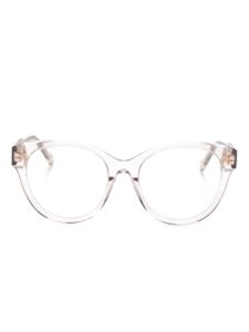 Chloé Eyewear lunettes de vue transparentes à logo - Rose