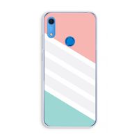Strepen pastel: Huawei Y6s Transparant Hoesje
