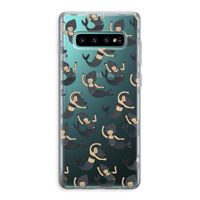 Zeemeermin: Samsung Galaxy S10 Plus Transparant Hoesje