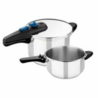 Snelkookpan Monix M570005 (2 pcs) Roestvrij staal 6 L Snelkookpan Monix M570005 (2 pcs) Roestvrij staal 6 L