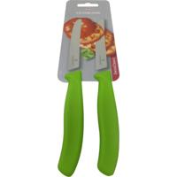 Victorinox 6.7836.L114B Victorinox Swiss Classic, tomaat mes, groen, 2 stuks Groen