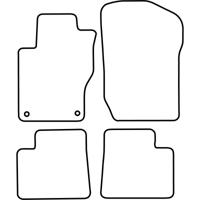 Automatten passend voor Mercedes GL X164 2006- TMME545