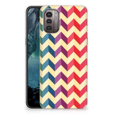 Nokia G21 | G11 | TPU bumper | Zigzag Multi Color Nokia G21 | G11 | TPU bumper | Zigzag Multi Color