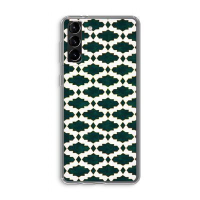 Moroccan tiles: Samsung Galaxy S21 Plus Transparant Hoesje