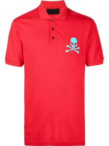 Philipp Plein polo à manches courtes - Rouge