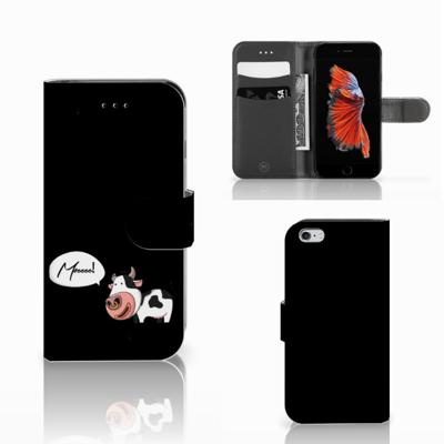 Apple iPhone 6 | 6s Leuk Hoesje Cow Apple iPhone 6 | 6s Leuk Hoesje Cow