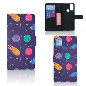 Alcatel 1S (2021) Wallet Case met Pasjes Space