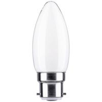 Paulmann 28898 LED-lamp Energielabel F (A - G) B22d Kaars 4.7 W = 40 W Warmwit (Ø x h) 35 mm x 91 mm 1 stuk(s) - thumbnail