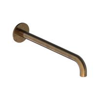Wastafelkraan Uitloop Hotbath Cobber Rond 25 cm Verouderd Messing Living Colours