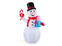 LIVARNO home Opblaasbaar kerstfiguur XXL (Sneeuwpop)
