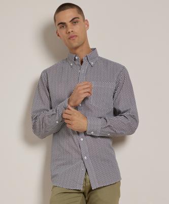 overhemd met print overhemd met print