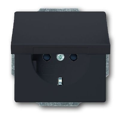 Busch-Jaeger inbouwwandcontactdoos 20 EUK-81 antraciet