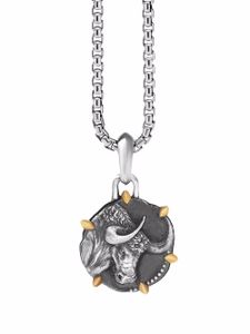 David Yurman collier Taurus Zodiac 17 mm - Argent