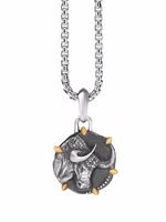 David Yurman pendentif Taurus en or 18ct et argent sterling (33 mm)