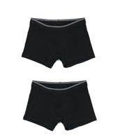 HEMA Herenboxers kort xtra comfort grote maten - 2 stuks zwart (zwart)