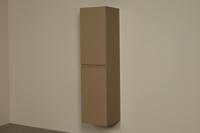 Hoher Badezimmerschrank Beige Iva 140 cm