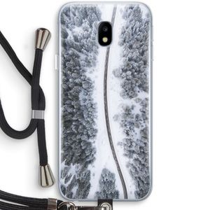 Snøfall: Samsung Galaxy J3 (2017) Transparant Hoesje met koord