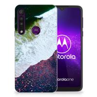 Motorola One Macro | TPU Hoesje | Sea in Space