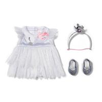 BABY born ballerina zilver glitter pakje