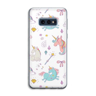 Fantasiewereld: Samsung Galaxy S10e Transparant Hoesje