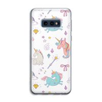 Fantasiewereld: Samsung Galaxy S10e Transparant Hoesje