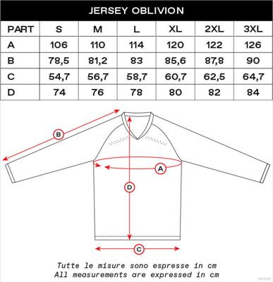 UFO PLAST jersey "mx oblivion mx jersey ufo oblivion black/white gr. m