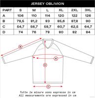 UFO PLAST jersey "mx oblivion mx jersey ufo oblivion black/white gr. m