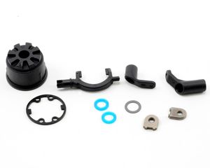 Carrier, differential (heavy duty)/ differential fork/ linkage arms (front & rear)/x-ring gaskets (2)/ ring gear gasket/ bushings (2)/ 6.5x10x0.5 tw