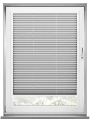 Perfect Fit - Plisségordijn Nouveau Frozen grijs