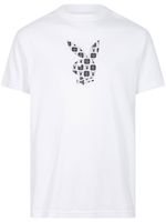 Anti Social Social Club x Playboy t-shirt à carreaux - Blanc