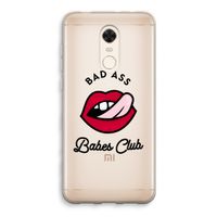 Badass Babes Club: Xiaomi Redmi 5 Transparant Hoesje