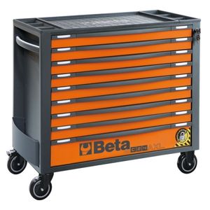 Beta RSC24AXL/9-O Gereedschapwagen met 9 laden | met anti-omvalsysteem | breed model - 024004291 024004291