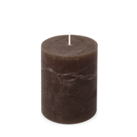 Rustiek Kaars 80/110mm-donkerbruin - Spaas
