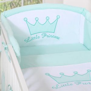 Bedomrander Little Prince/Princess Mint-Borduursel - Prince