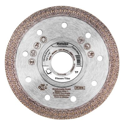 Metabo Accessoires Diamant slijpschijf | Ø 115x22,23mm | "TP" | Fliesen "professional" - 628578000