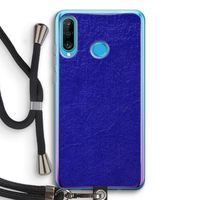 Majorelle Blue: Huawei P30 Lite Transparant Hoesje met koord