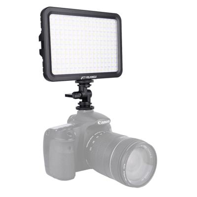 YELANGU YLG0504B 204 LEDs 1000LM 3300-5600K No Polar dimbaar Studio licht Video & foto licht voor Canon Nikon DSLR camera's
