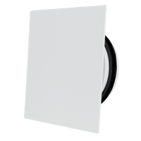 Duco Ducovent Design Vierkant Xl Ventilatieventiel Ø125mm - Wit Ral9016