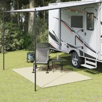 VidaXL Tenttapijt 4x2 m crèmekleurig