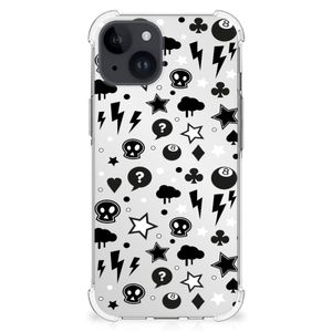 Extreme Case iPhone 15 Plus Silver Punk