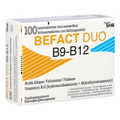 Befact Duo - 100 Sublinguale smelttabletten