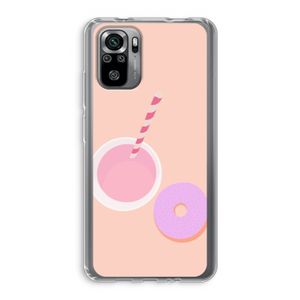 Donut: Xiaomi Redmi Note 10S Transparant Hoesje