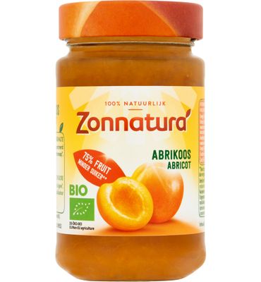 Zonnatura Zonnatura Fruitspread Abrikoos 75% Bio (250g) Zonnatura Zonnatura Fruitspread Abrikoos 75% Bio (250g)
