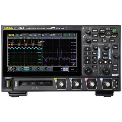 Rigol DHO924 Digitale oscilloscoop 200 MHz 1.25 GSa/s 50 Mpts 12 Bit 1 stuk(s)