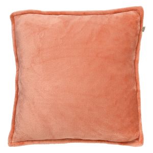 Dutch Decor - CILLY - Sierkussen fleece 45x45 cm - Muted Clay - roze