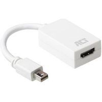 ACT 0,15 meter Mini DisplayPort male naar HDMI-A female adapter - thumbnail