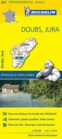 Wegenkaart - landkaart 321 Doubs - Jura | Michelin