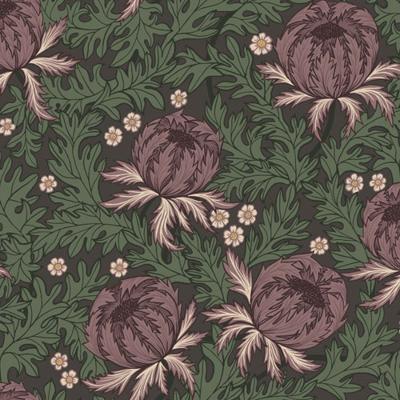 Dutch Wallcoverings Havsblick - Arthur Brown - Bruin
