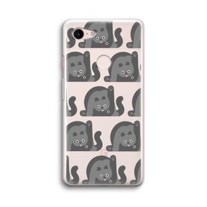 Cats: Google Pixel 3 Transparant Hoesje
